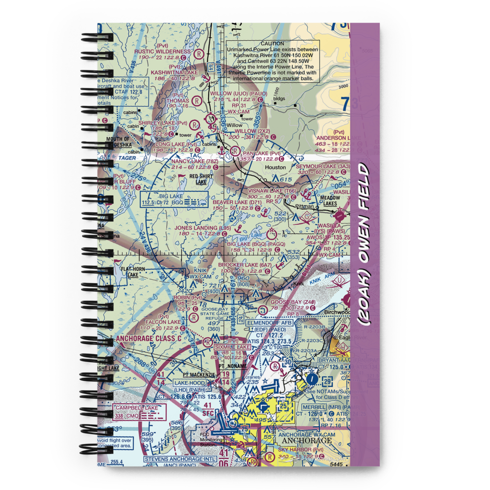 Owen Field (20AK) VFR Sectional Notebook 