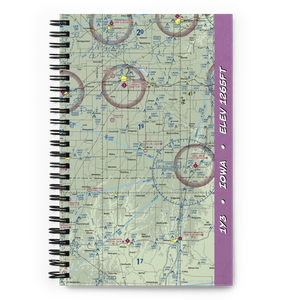 Judge Lewis Field Mt Ayr Municipal Airport (1Y3) VFR Sectional Notebook