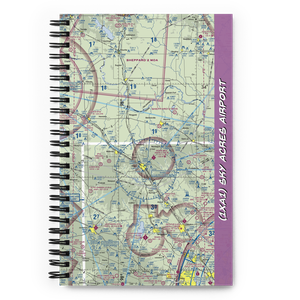 Sky Acres Airport (1XA1) VFR Sectional Notebook