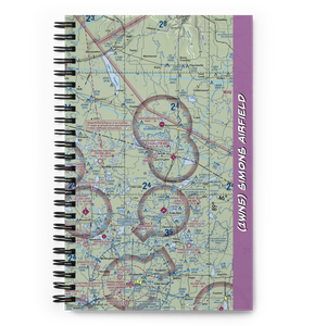 Simons Airfield (1WN5) VFR Sectional Notebook
