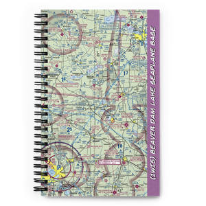 Beaver Dam Lake Seaplane Base (1WI5) VFR Sectional Notebook