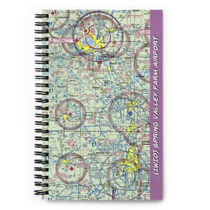 Spring Valley Farm Airport (1WI0) VFR Sectional Notebook