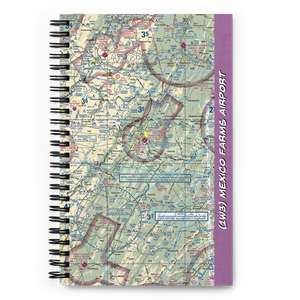 Mexico Farms Airport (1W3) VFR Sectional Notebook