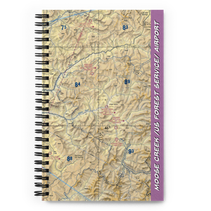 Moose Creek /US Forest Service/ Airport (1U1) VFR Sectional Notebook