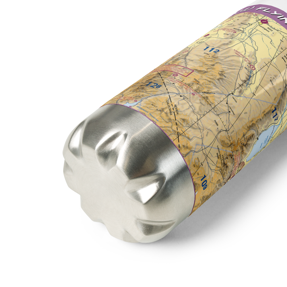 Flying M Ranch Airstrip (US-0001) VFR Sectional Water Bottle 