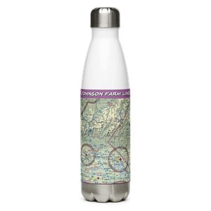Johnson Farm Lines Airport (US-0014) VFR Sectional Water Bottle