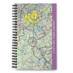 Ray Farm Airport (1TE7) VFR Sectional Notebook