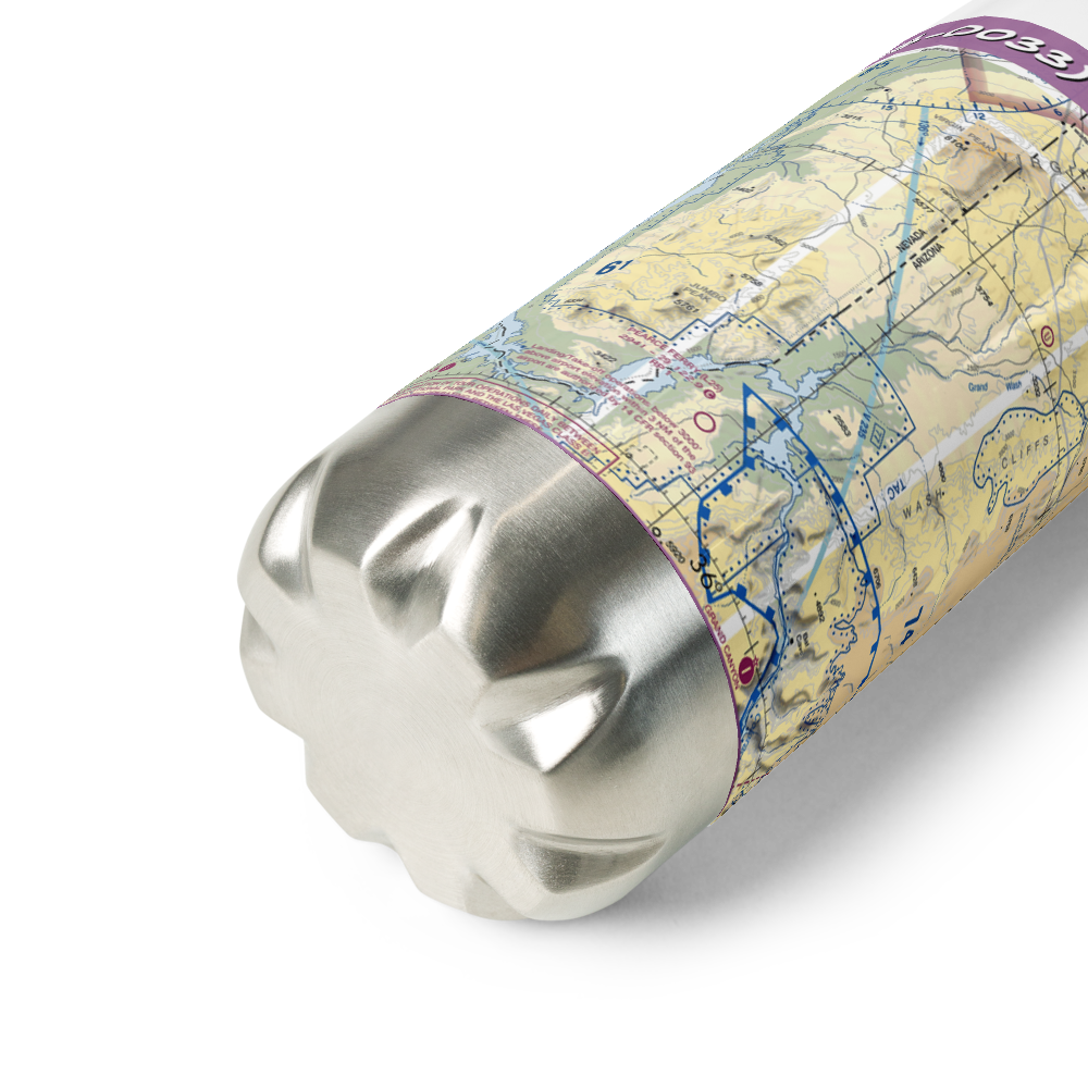 Tassi Airport (US-0033) VFR Sectional Water Bottle 