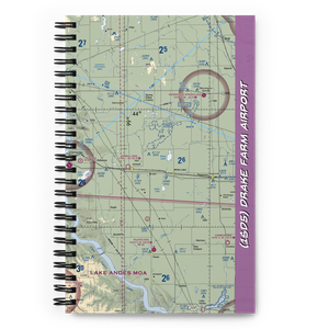 Drake Farm Airport (1SD5) VFR Sectional Notebook