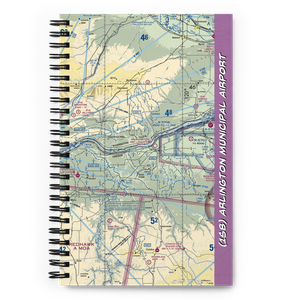 Arlington Municipal Airport (1S8) VFR Sectional Notebook