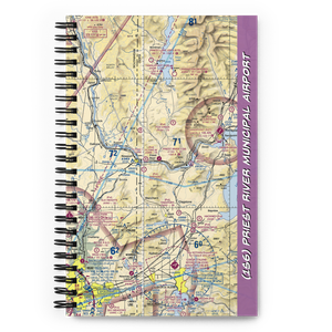 Priest River Municipal Airport (1S6) VFR Sectional Notebook