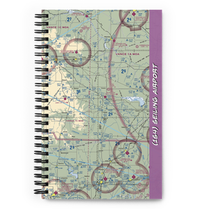 Seiling Airport (1S4) VFR Sectional Notebook