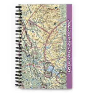 Gravelly Valley Airport (1Q5) VFR Sectional Notebook