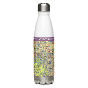 Henderson Airport (US-0074) VFR Sectional Water Bottle