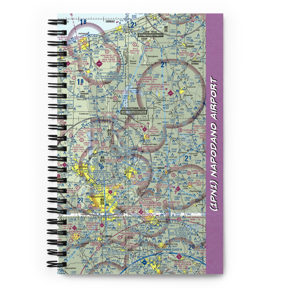 Napodano Airport (1PN1) VFR Sectional Notebook 