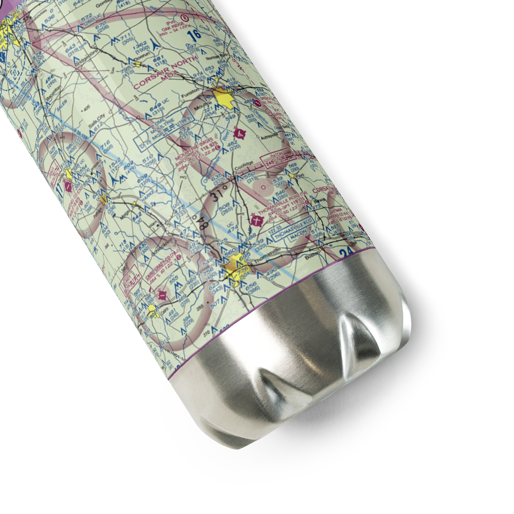 Lost Creek Farms Airport (US-0084) VFR Sectional Water Bottle 