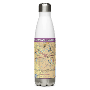 Barnes Valley Airport (US-0114) VFR Sectional Water Bottle