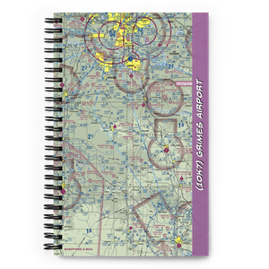 Grimes Airport (1OK7) VFR Sectional Notebook