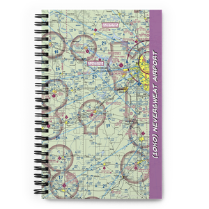 Neversweat Airport (1OK0) VFR Sectional Notebook