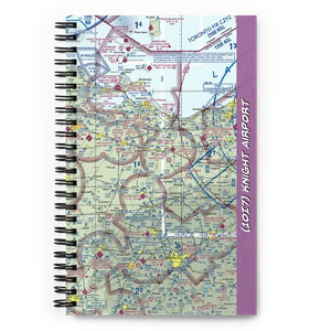 Knight Airport (1OI7) VFR Sectional Notebook