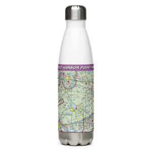 Harbor Point Airport (US-0132) VFR Sectional Water Bottle