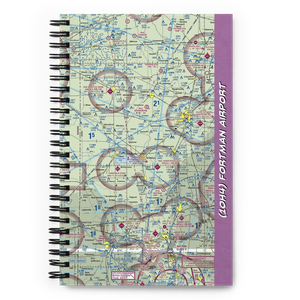 Fortman Airport (1OH4) VFR Sectional Notebook