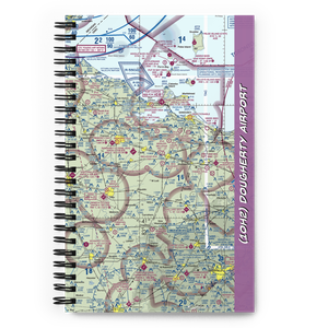 Dougherty Airport (1OH2) VFR Sectional Notebook