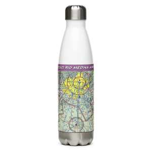 Rio Medina Airport (US-0152) VFR Sectional Water Bottle