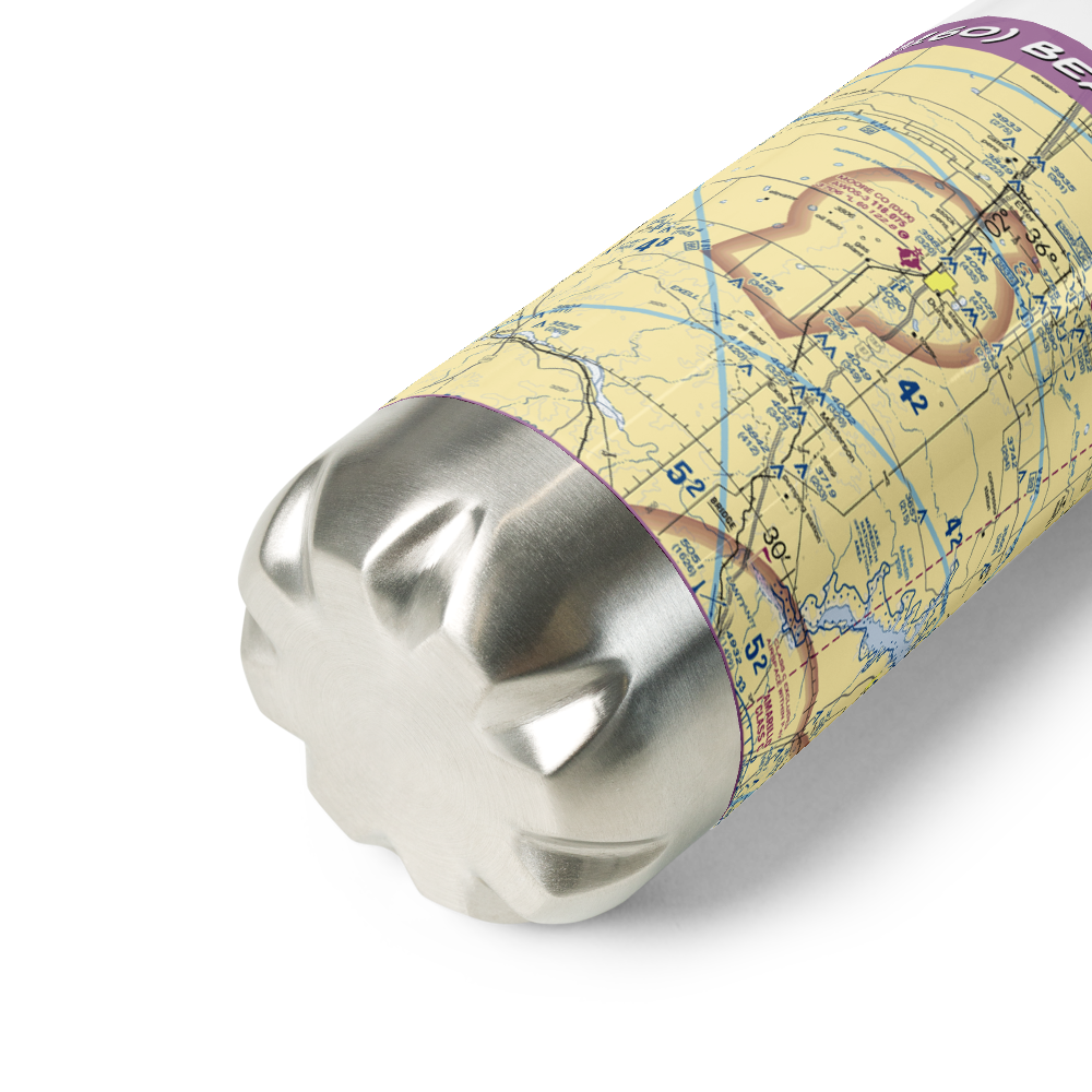 Beauchamp Airstrip (US-0160) VFR Sectional Water Bottle 