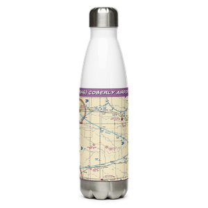 Coberly Airport (86KS) VFR Sectional Water Bottle