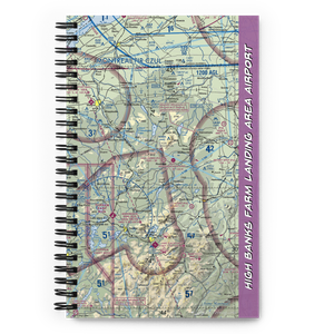 High Banks Farm Landing Area Airport (1NY4) VFR Sectional Notebook