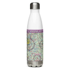 Brocks Airport (87NC) VFR Sectional Water Bottle