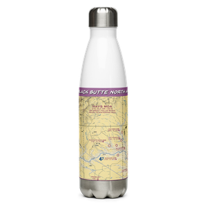 Black Butte North Airport (BB0) VFR Sectional Water Bottle