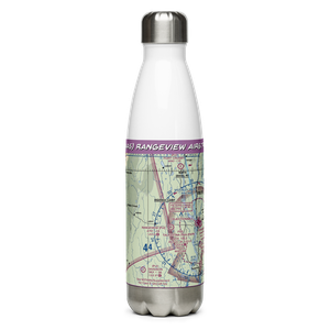 Rangeview Airstrip (0AA5) VFR Sectional Water Bottle