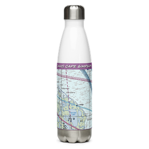 Cape Simpson (A40) VFR Sectional Water Bottle