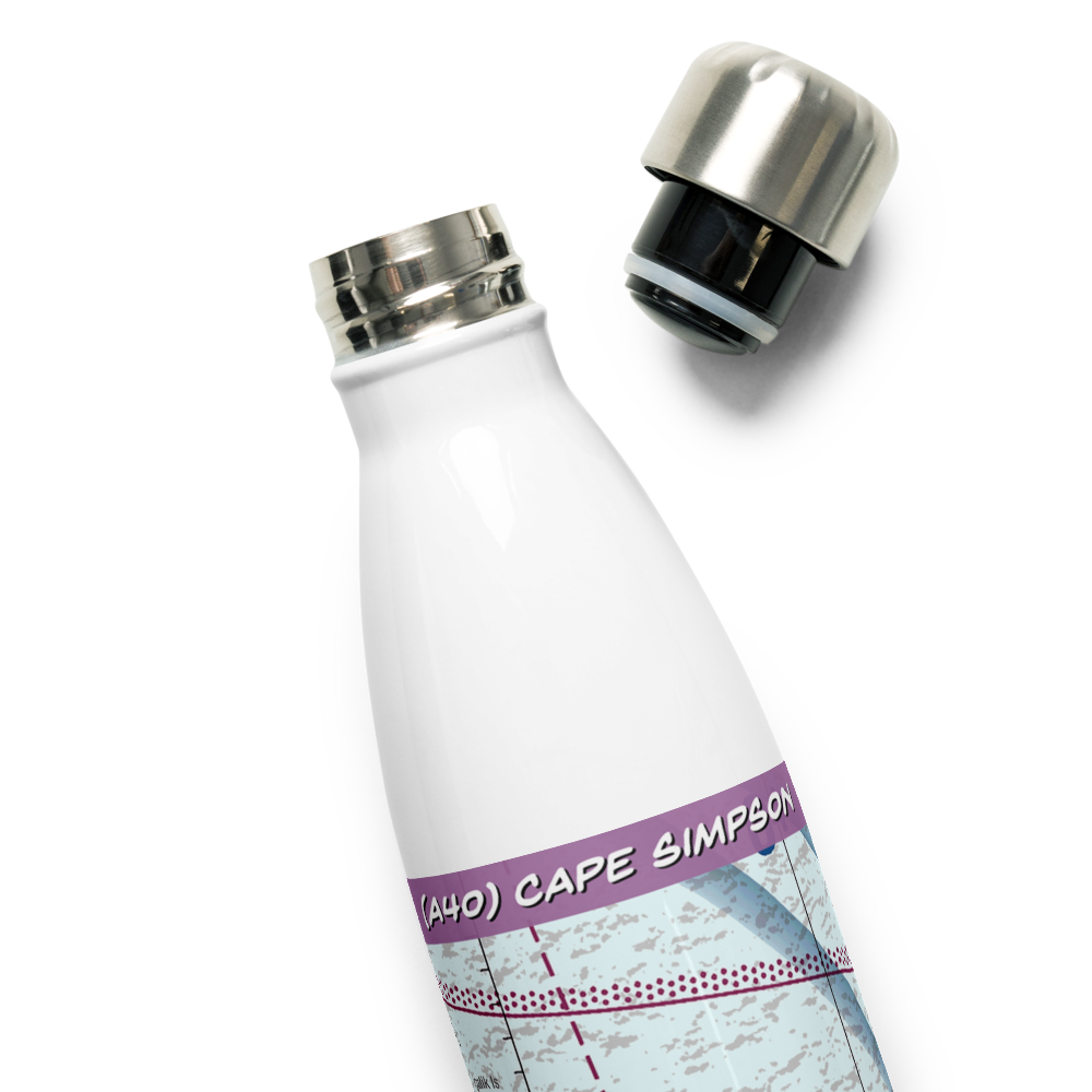 Cape Simpson (A40) VFR Sectional Water Bottle 