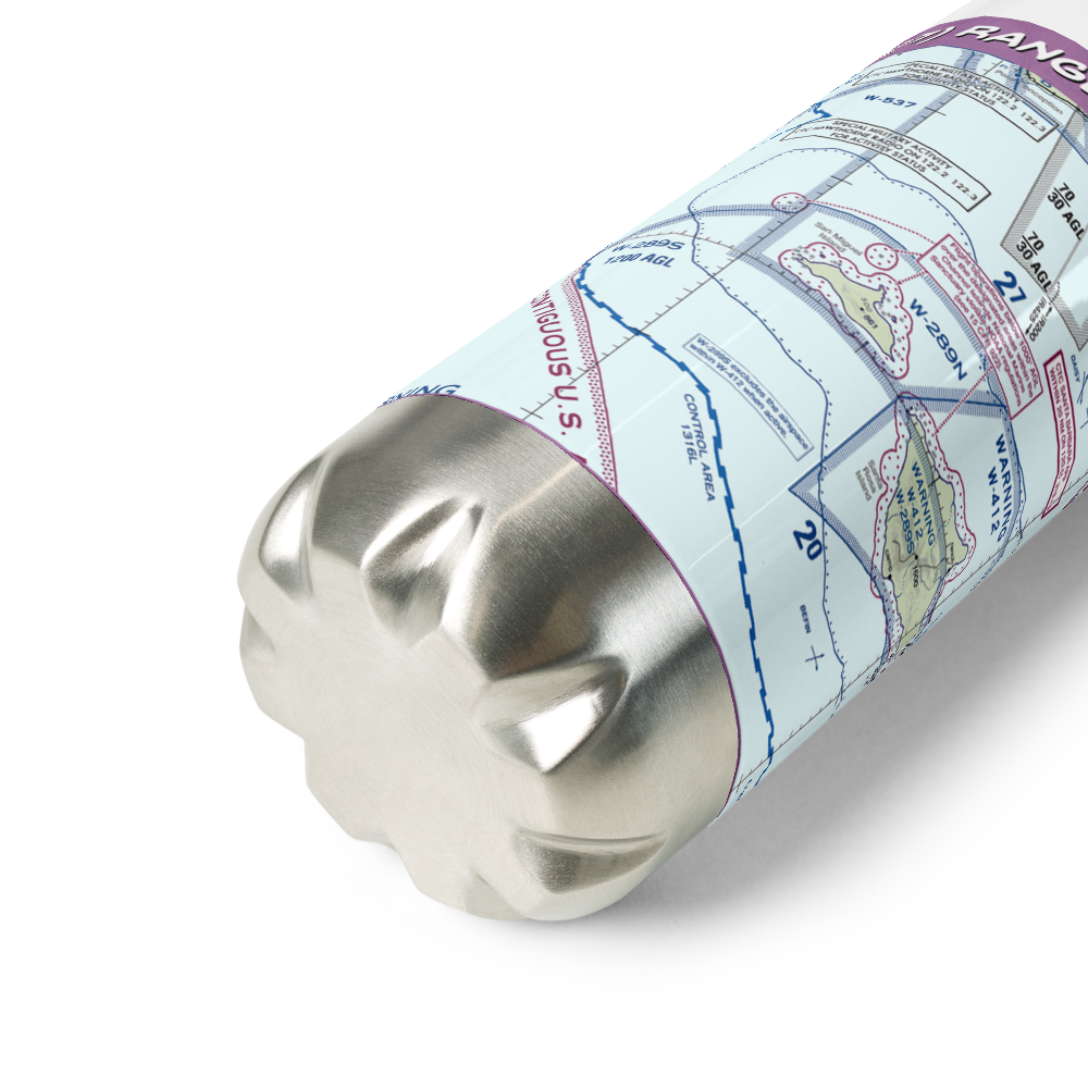 Ranger Station Airstrip (US-0227) VFR Sectional Water Bottle 