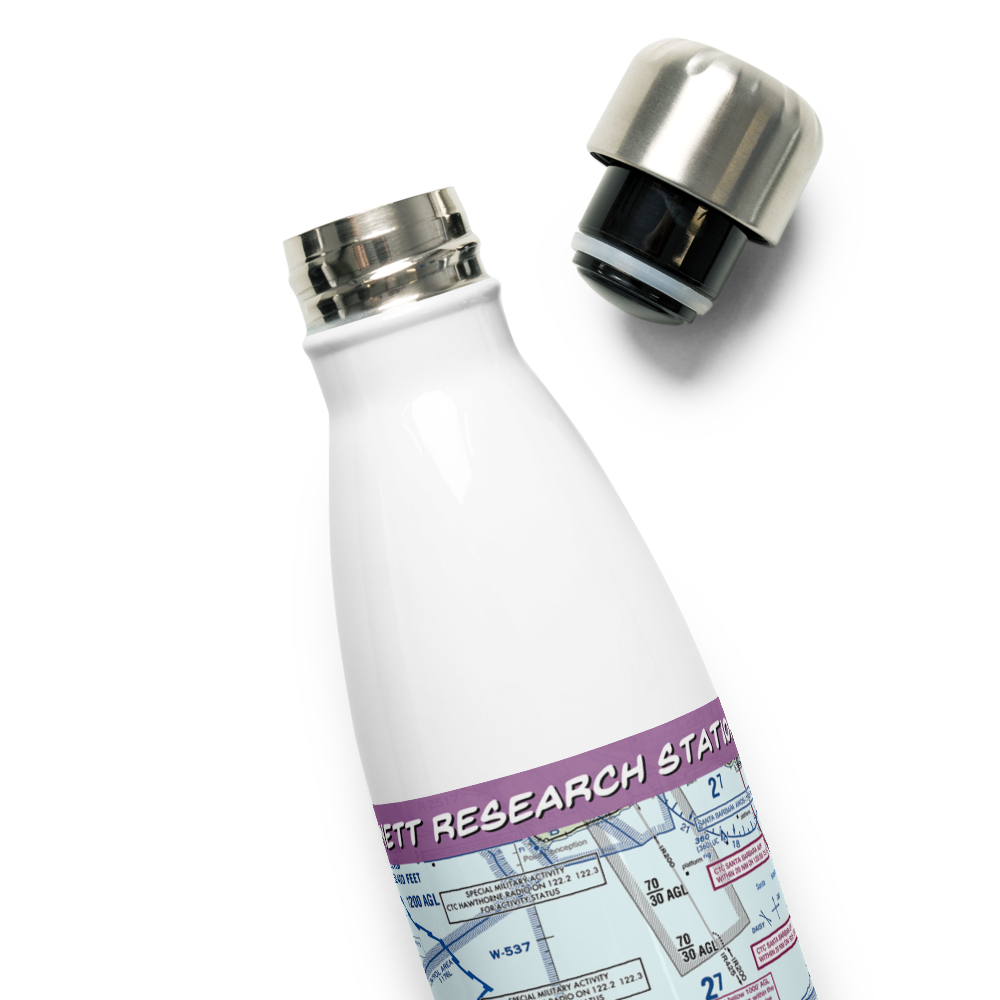 Point Bennett Research Station Airstrip (US-0228) VFR Sectional Water Bottle 