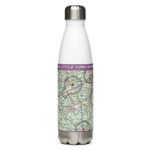 Little York Airport (63IN) VFR Sectional Water Bottle