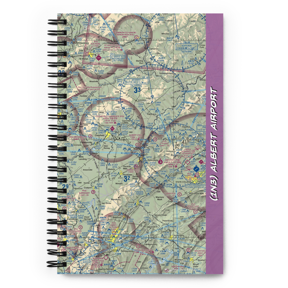 Albert Airport (1N3) VFR Sectional Notebook 