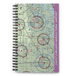 Carlson Agricultural Airport (1MY1) VFR Sectional Notebook
