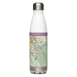 Collensville/twincreek (US-0253) VFR Sectional Water Bottle