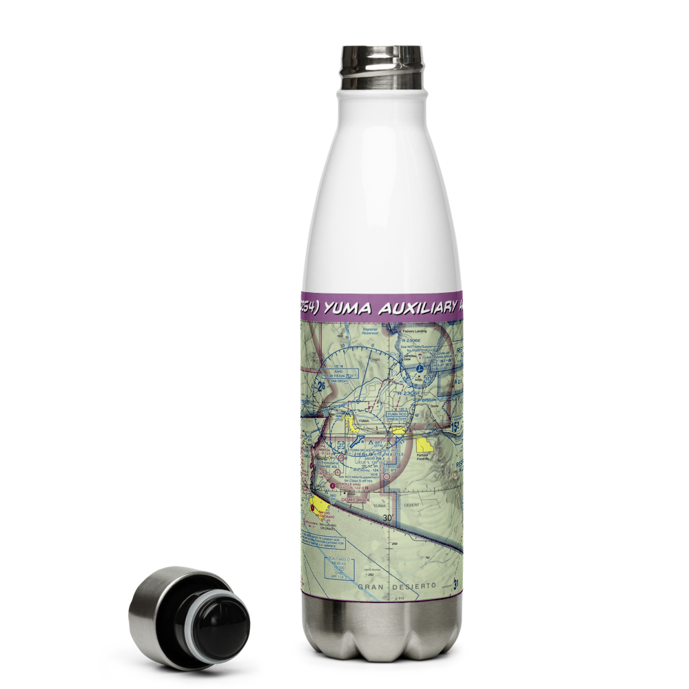 Yuma Auxiliary AAF #2 (US-0254) VFR Sectional Water Bottle 