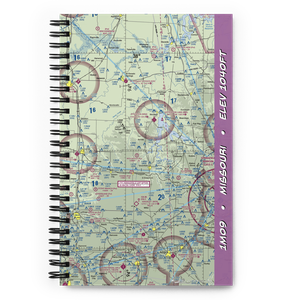 Eagle's Point & Red Barn Village Airpark (1MO9) VFR Sectional Notebook