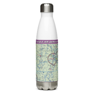 W & E Air Service Airport (US-0307) VFR Sectional Water Bottle