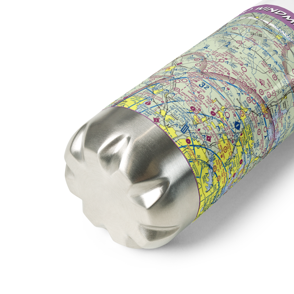 Windmillcreek Airport (85XA) VFR Sectional Water Bottle 