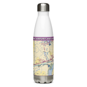 Snowshoe Lake Airport and Seaplane Base (5AK4) VFR Sectional Water Bottle
