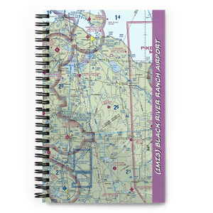 Black River Ranch Airport (1MI3) VFR Sectional Notebook
