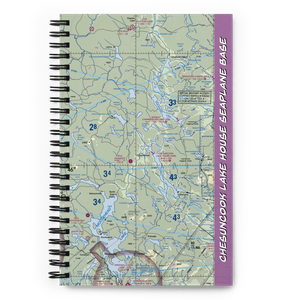 Chesuncook Lake House Seaplane Base (1ME) VFR Sectional Notebook