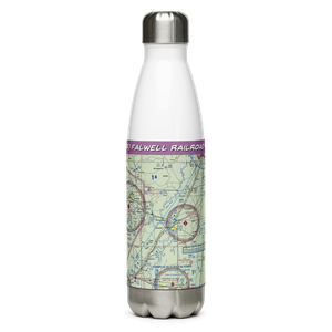 Falwell Railroad Field (FALRR) VFR Sectional Water Bottle